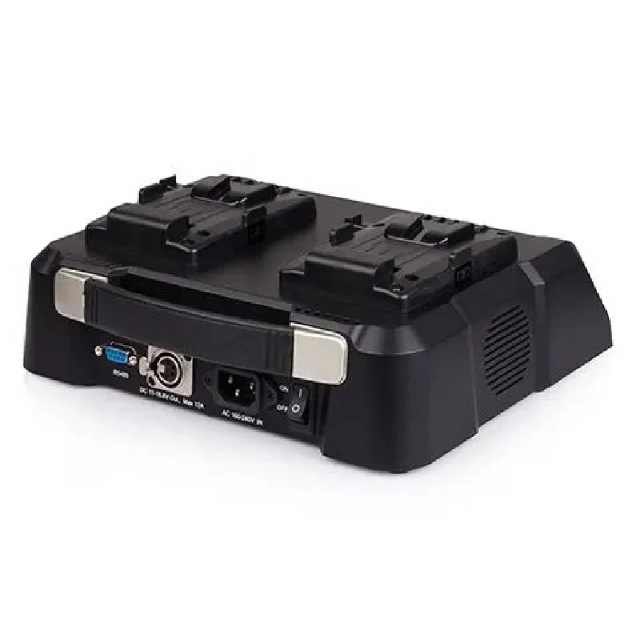 SWIT S-3812S 2-Channel V-Mount Fast Charger product detail view
