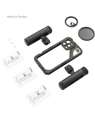 SmallRig x Brandon Li Special Mobile Video Cage Kit with Dual Handles