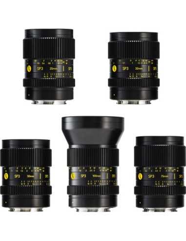 Cooke SP3 Full-Frame 5-Lens Prime Set (25/32/50/75/100mm, Sony E) | Cine Lenses | CAM TOOLS Middle East | Cooke