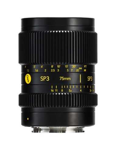 Cooke SP3 75mm T2.4 Full-Frame Prime Lens (Sony E, Feet/Meters) | Cine Lenses | CAM TOOLS Middle East | Cooke