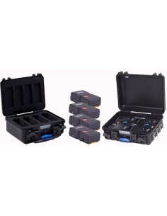 BLUESHAPE Rugged Power Station Kit with 4 x 290Wh Batteries & Flight Case (V-Mount)