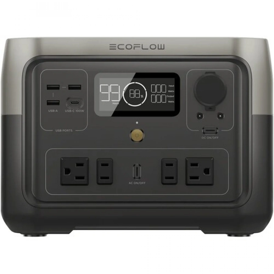 EcoFlow RIVER 2 MAX Portable Power Station (500W,512Wh)