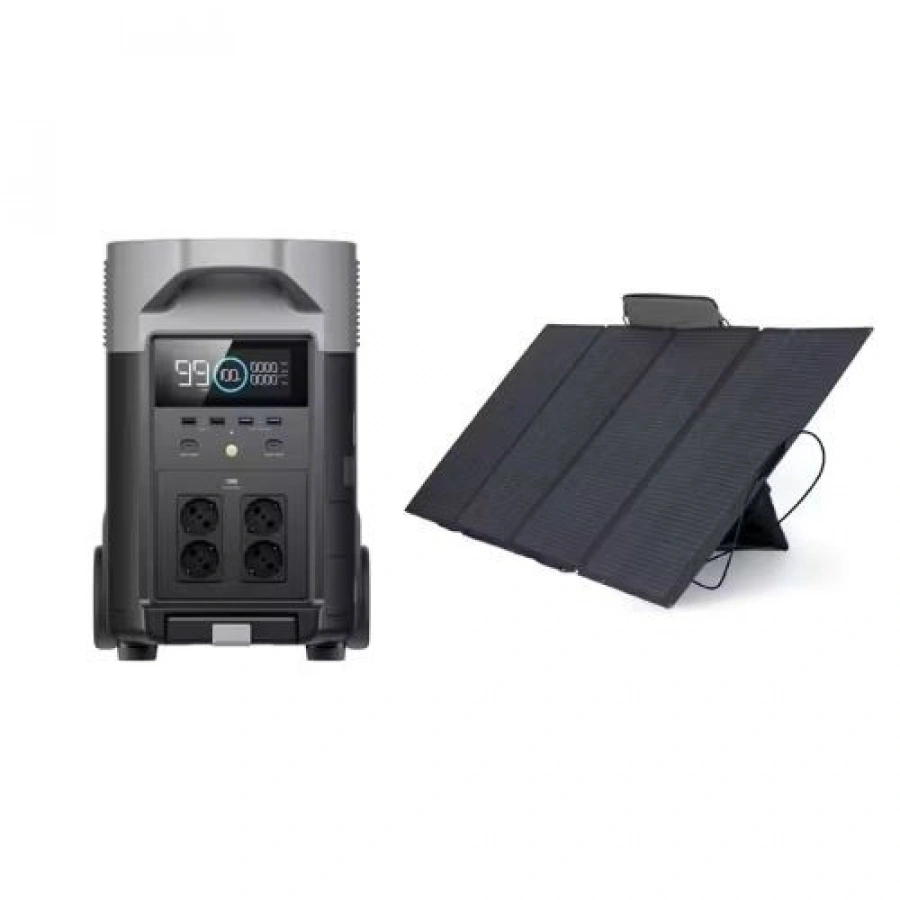 EcoFlow DELTA Pro 400W Solar Kit