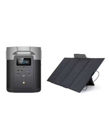 EcoFlow DELTA MAX  2000 Portable Power Station (2400W,2016Wh) + Ecoflow Solar Panel - 400W | Battery | CAM TOOLS Middle East | EcoFlow