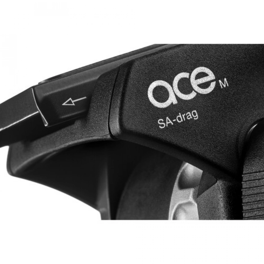 Sachtler Ace Fluid Head with 2-Stage Aluminum Tripod & On-Ground Spreader