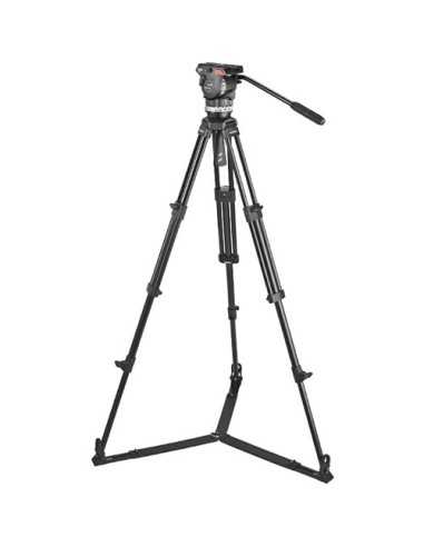 Sachtler Ace Fluid Head with 2-Stage Aluminum Tripod & On-Ground Spreader