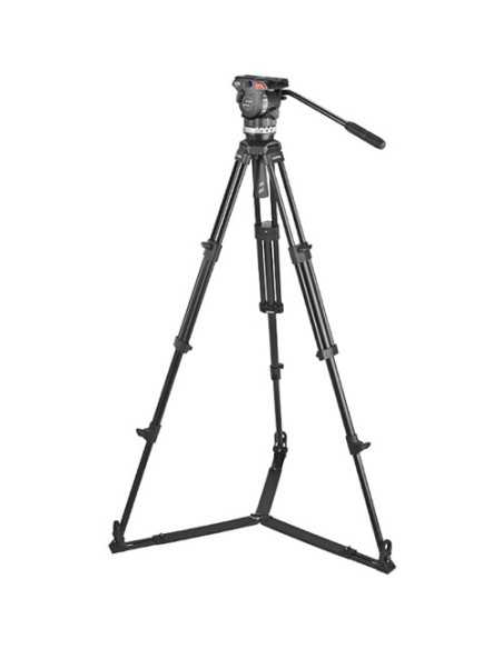 Sachtler Ace Fluid Head with 2-Stage Aluminum Tripod & On-Ground Spreader