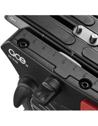 Sachtler Ace Fluid Head with 2-Stage Aluminum Tripod & On-Ground Spreader