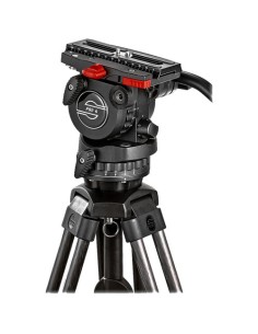 Sachtler 0371A Tripod System with FSB 4 Fluid Head, Aluminum Legs & Ground Spreader (0-4 kg payload)