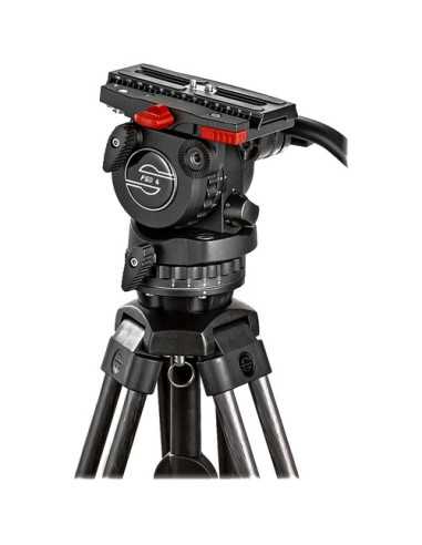 Sachtler 0371A Tripod System with FSB 4 Fluid Head, Aluminum Legs & Ground Spreader (0-4 kg payload) | Photography Tripods | CAM TOOLS Middle East | Sachtler