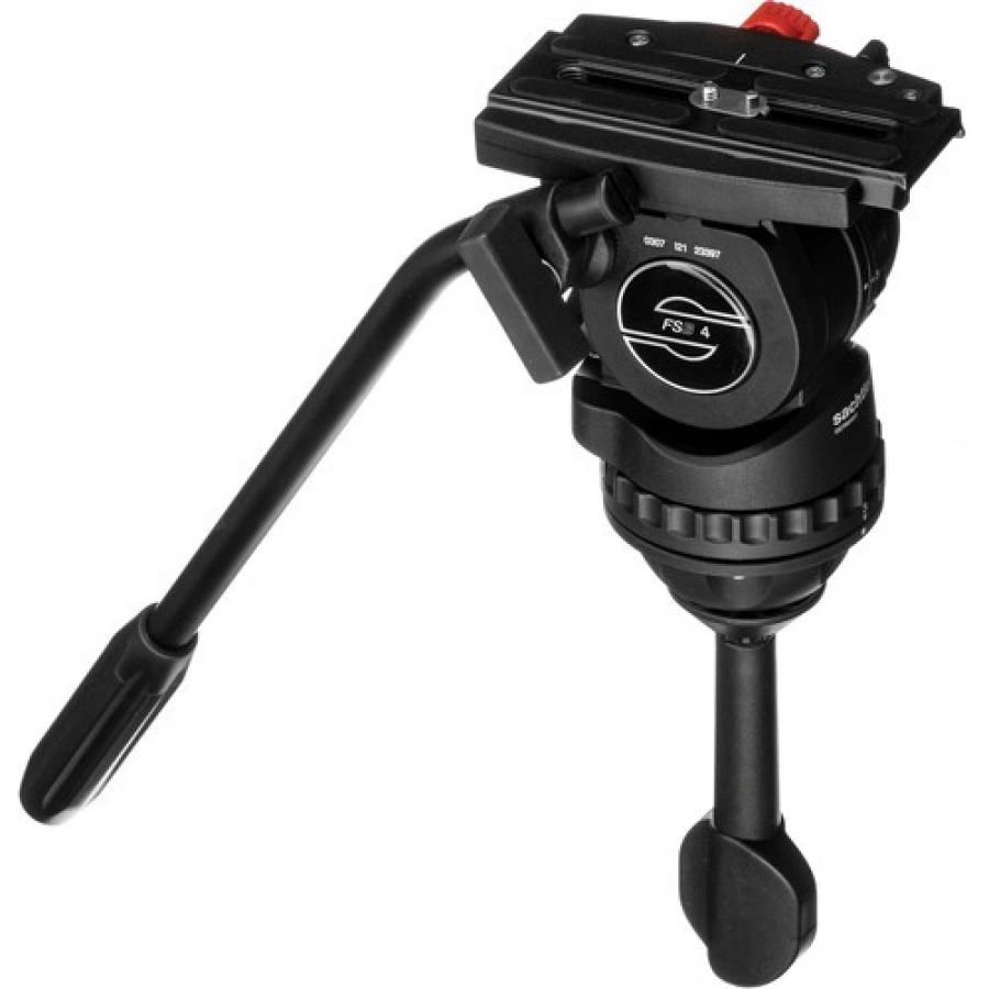 Sachtler 0371A Tripod System with FSB 4 Fluid Head, Aluminum Legs & Ground Spreader