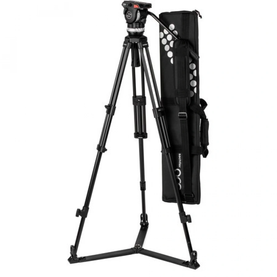 Sachtler System Ace XL GS AL with Fluid Head, Ace 75/2 D Tripod, Ground Spreader & Bag