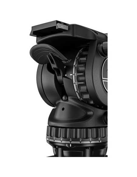 Sachtler FSB 4 Fluid Head with Flowtech 75 Tripod and Spreader