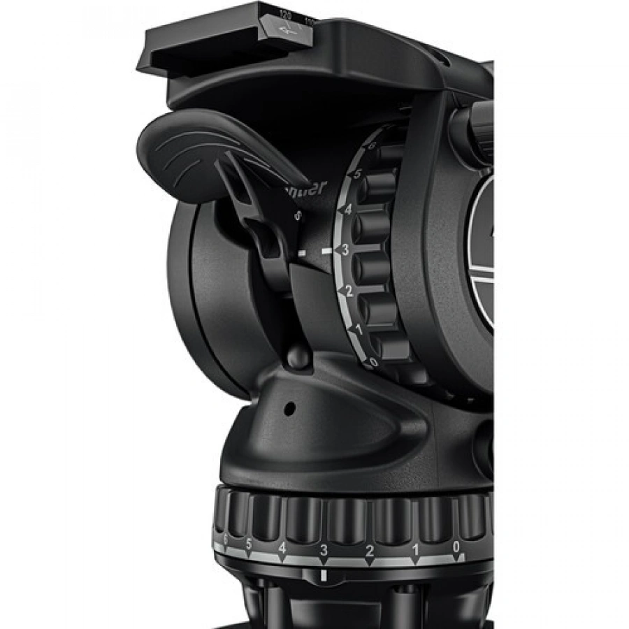 Sachtler FSB 4 Fluid Head with Flowtech 75 Tripod and Spreader