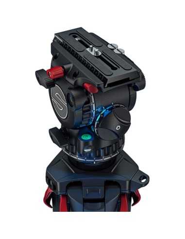 Sachtler FSB 4 Fluid Head with Flowtech 75 Tripod and Spreader