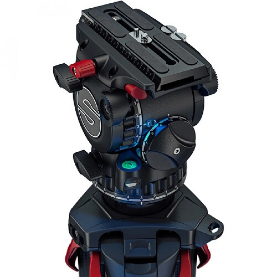 Sachtler FSB 4 Fluid Head with Flowtech 75 Tripod and Spreader