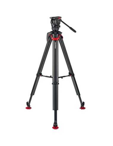 Sachtler FSB 4 Fluid Head with Flowtech 75 Tripod and Spreader