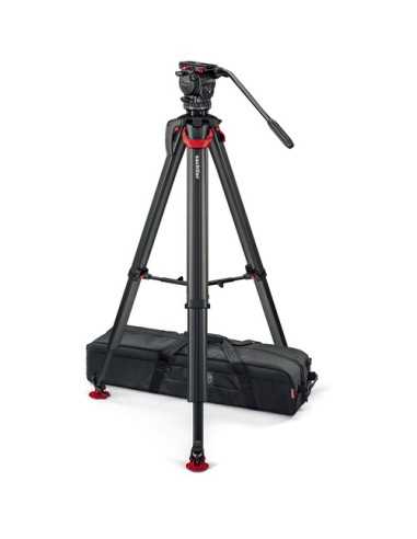 Sachtler FSB 4 Fluid Head with Flowtech 75 Tripod and Spreader