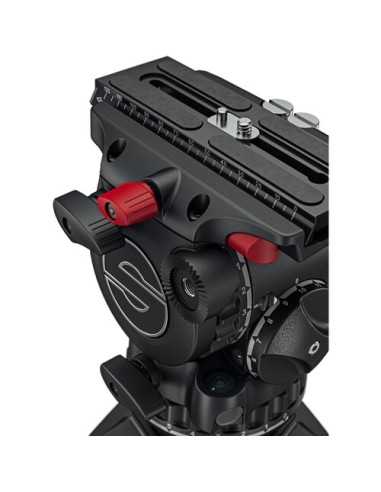 Sachtler FSB 4 Fluid Head with Flowtech 75 Tripod and Spreader