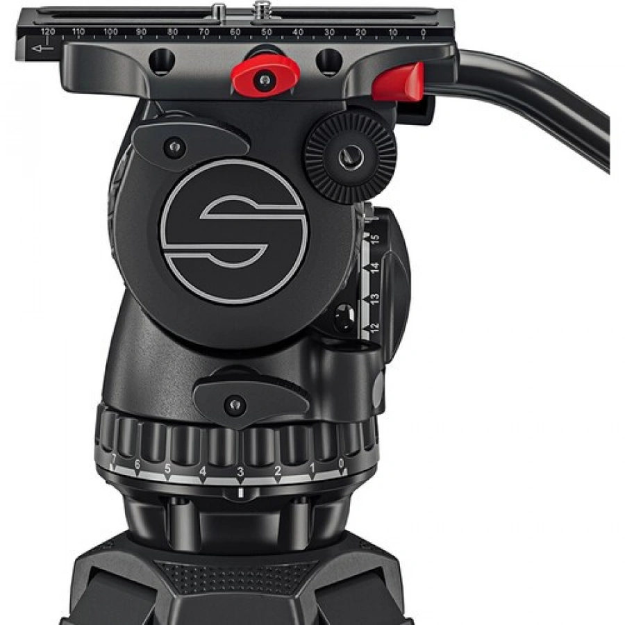 Sachtler System FSB 8 Sideload and 75/2 Carbon Fiber Tripod Legs with Ground Spreader and Bag