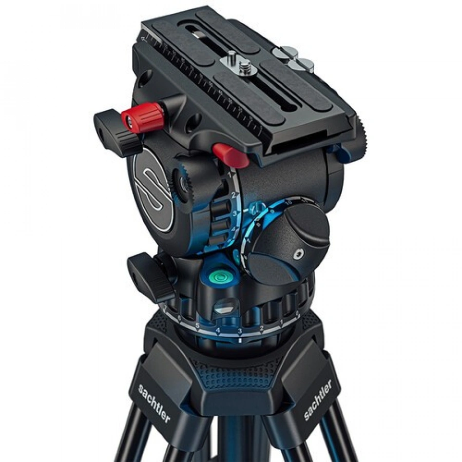Sachtler System FSB 8 Sideload and 75/2 Carbon Fiber Tripod Legs with Ground Spreader and Bag
