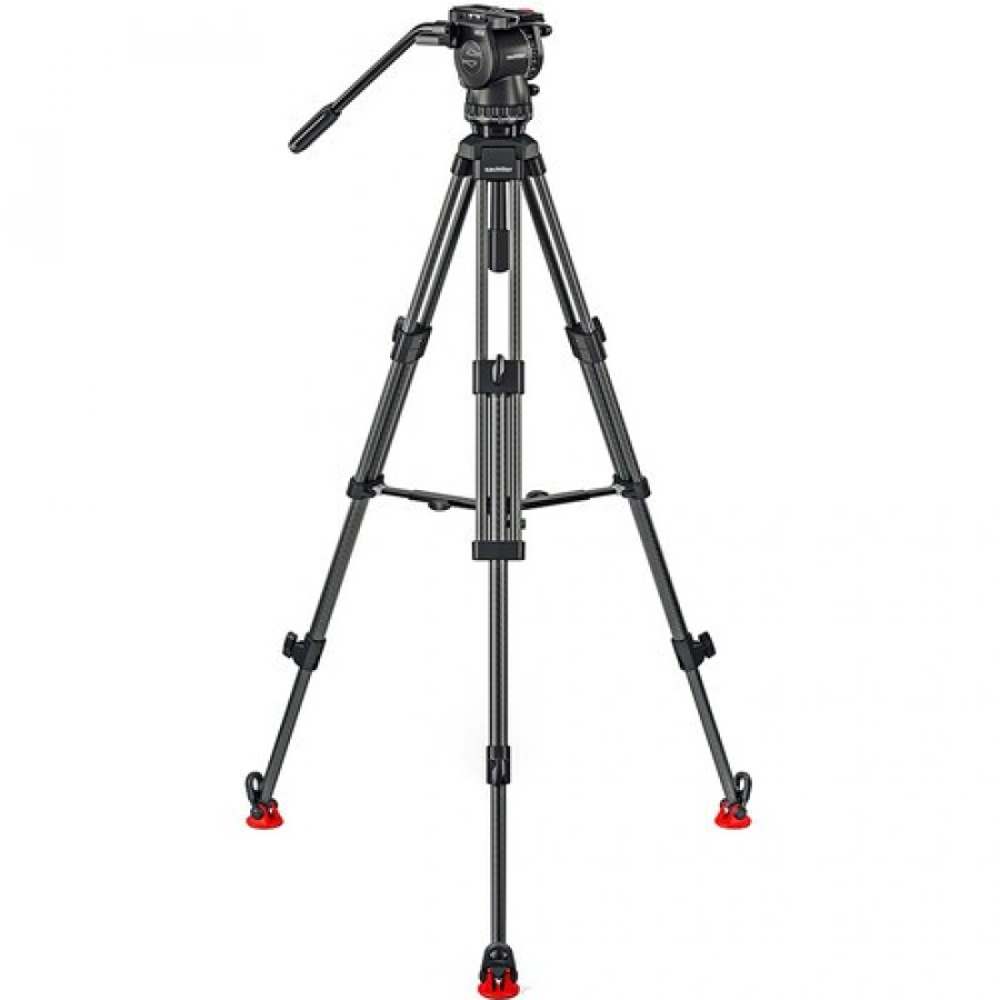 Sachtler System FSB 8 Sideload and 75/2 Carbon Fiber Tripod Legs with Ground Spreader and Bag
