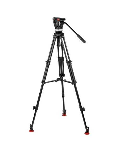 Sachtler System Ace XL MS AL with Fluid Head, Ace 75/2 D Tripod, Mid-Level Spreader & Bag