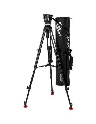 Sachtler System Ace XL MS AL with Fluid Head, Ace 75/2 D Tripod, Mid-Level Spreader & Bag