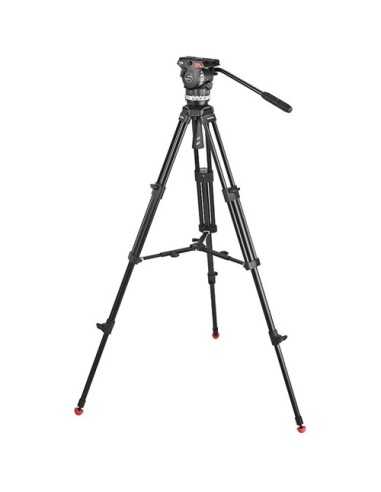 Sachtler Ace M Fluid Head with 2-Stage Aluminum Tripod & Mid-Level Spreader