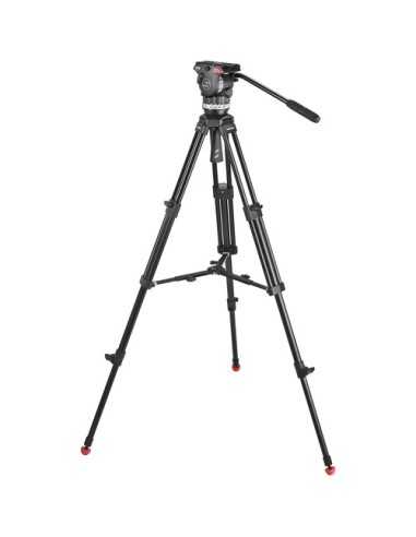 Sachtler Ace M Fluid Head with 2-Stage Aluminum Tripod & Mid-Level Spreader