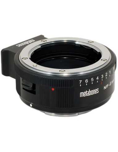 Metabones Nikon G Lens to Sony NEX Camera Lens Mount Adapter (Matte Black) | Lens Adapters | CAM TOOLS Middle East | Metabones