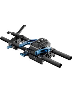 Sirui Universal Quick Release Baseplate with Dual 15mm Rod Clamp Kit