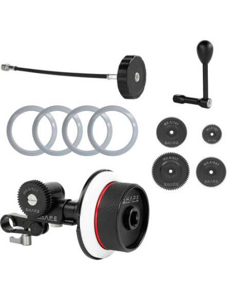 SHAPE Follow Focus Kit with Single 15mm Rod Clamp