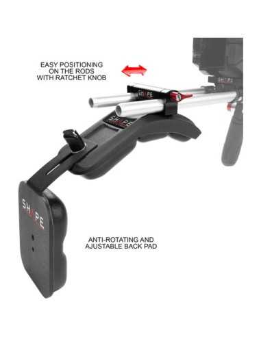 SHAPE Shoulder Mount System with Matte Box & Follow Focus Kit for RED KOMODO
