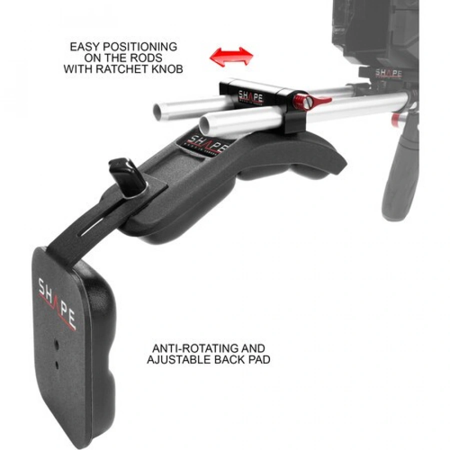 SHAPE Shoulder Mount System with Matte Box & Follow Focus Kit for RED KOMODO