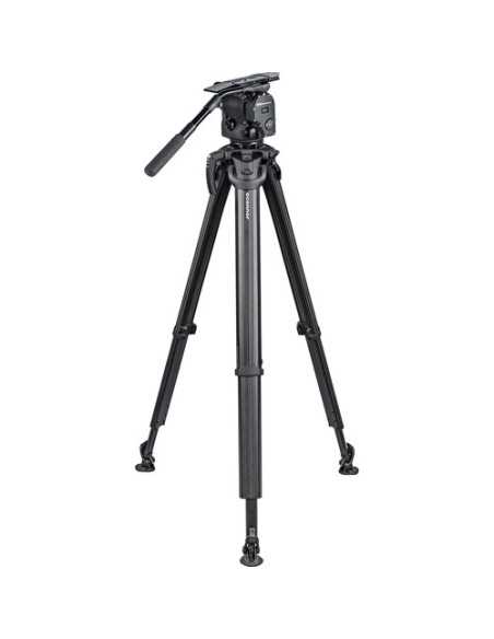 OConnor 1040 Fluid Head And Flowtech 100 Tripod System With Handle And Case