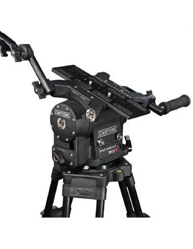 Cartoni Maxima 30 Video Fluid Head (Mitchell) | Video Tripods | CAM TOOLS Middle East | Cartoni