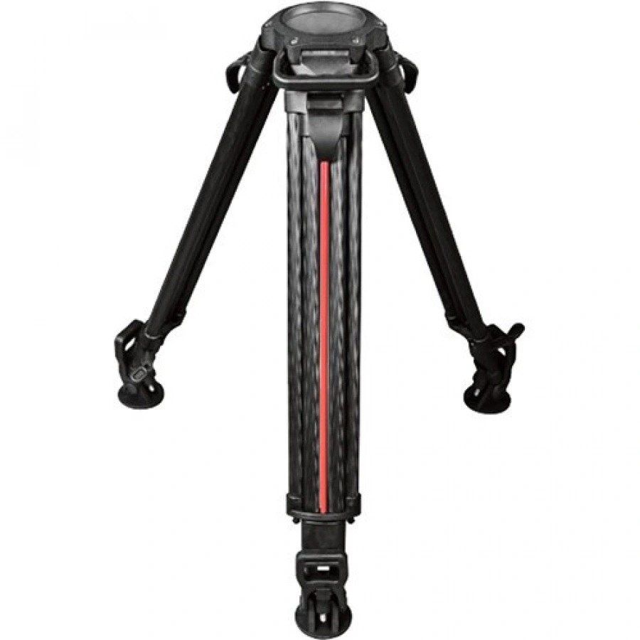 Cartoni Focus 18 Tripod System with 2-Stage Aluminum Legs, Mid-Level Spreader, and Bag