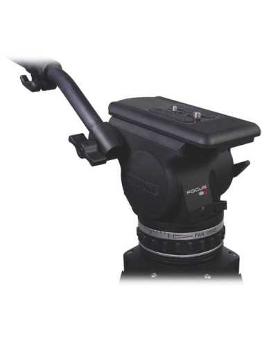 Cartoni Focus 18 Tripod System with 2-Stage Aluminum Legs, Mid-Level Spreader, and Bag