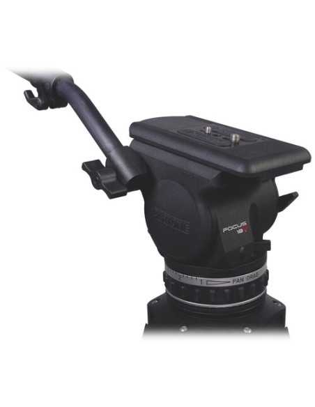 Cartoni Focus 18 Tripod System with 2-Stage Aluminum Legs, Mid-Level Spreader, and Bag