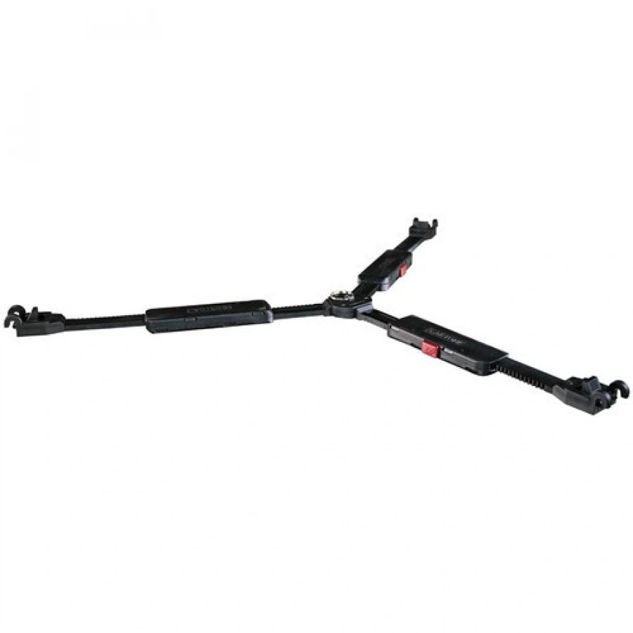 Cartoni Focus 18 Tripod System with 2-Stage Aluminum Legs, Mid-Level Spreader, and Bag