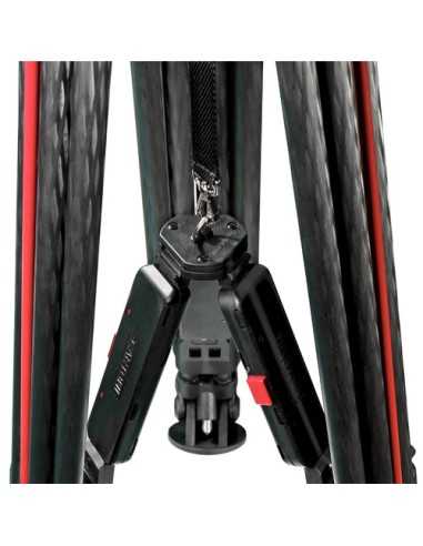 Cartoni Focus 18 Tripod System with 2-Stage Aluminum Legs, Mid-Level Spreader, and Bag