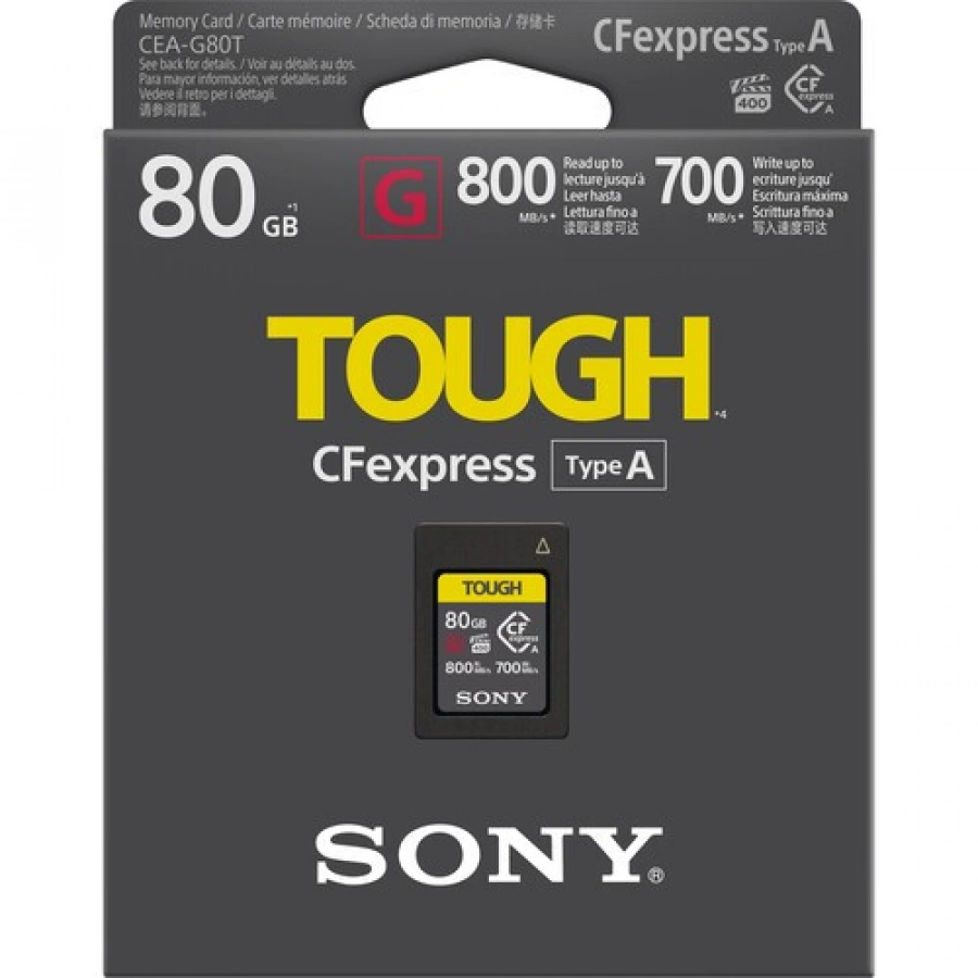 Sony TOUGH CFexpress Serie G Type A Memory Card