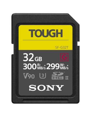 Sony 32GB SF-G TOUGH Series UHS-II SDHC Memory Card | Memory Cards | CAM TOOLS Middle East | Sony