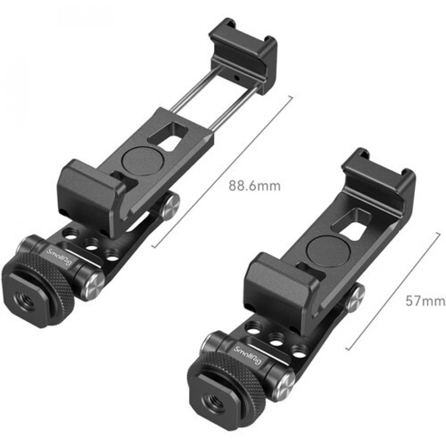 SMALLRIG METAL PHONE HOLDER WITH COLD SHOE MOUNT 4382