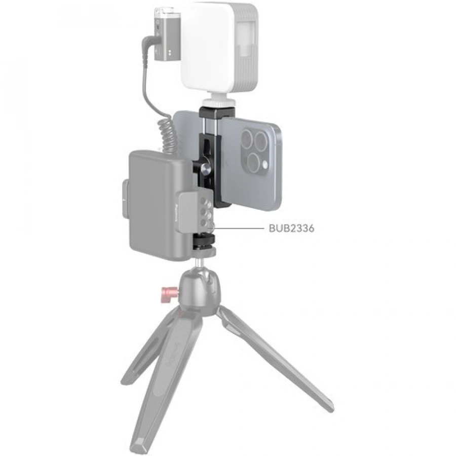SMALLRIG METAL PHONE HOLDER WITH COLD SHOE MOUNT 4382