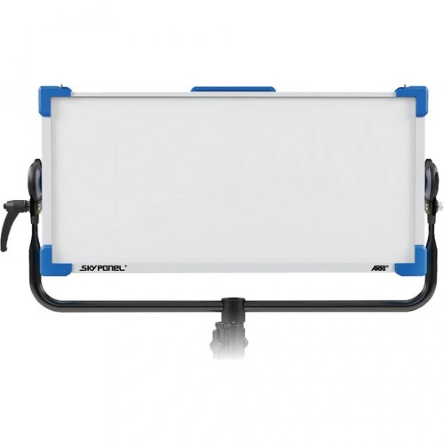 ARRI SkyPanel S60-C LED Softlight with Manual Yoke (Blue/Silver, Schuko power plug)