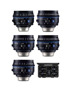 ZEISS CP.3 5-Lens Set (Sony E Mount)