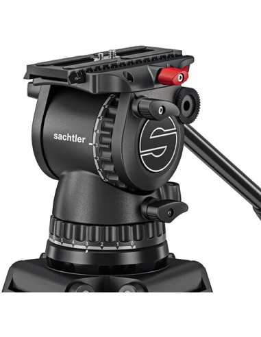 Sachtler FSB 10 Mk II 100mm Touch & Go Head with ENG 2 Carbon Fiber Tripod System (Mid-Level Spreader)