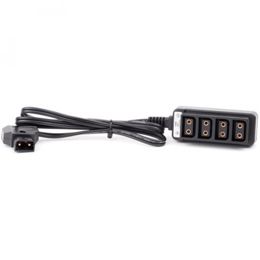Wooden Camera 4-Way D-Tap Splitter Cable